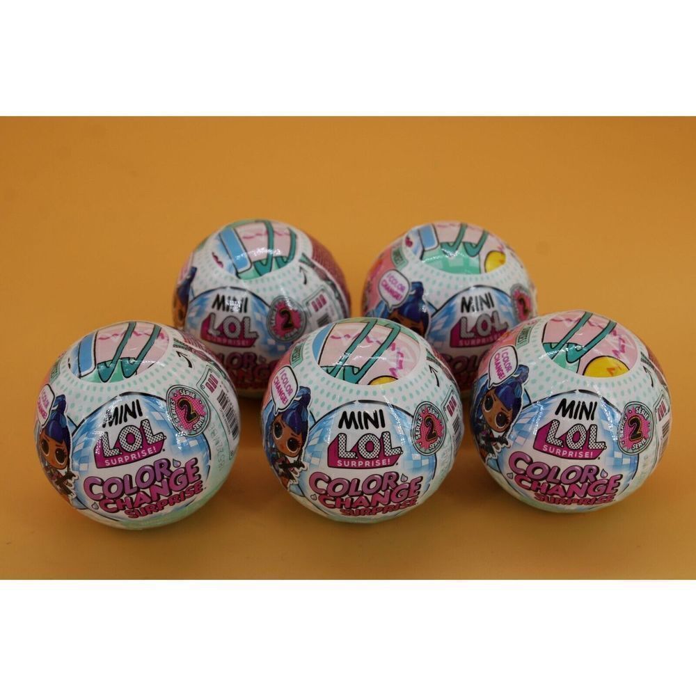 Mini Lol Surprise Series 2 Color Change Surprise Lot Of  5 Series 2 NEW